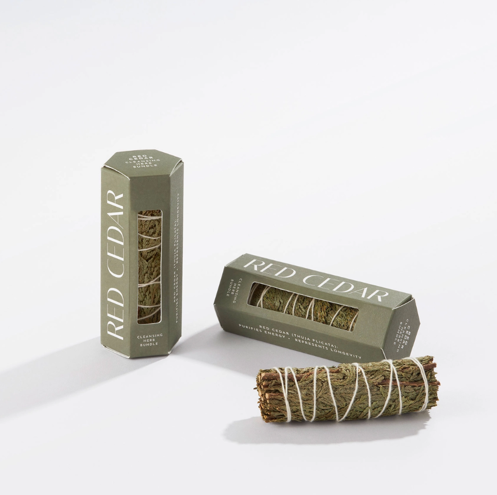 Red Cedar Smudging Herb Bundle