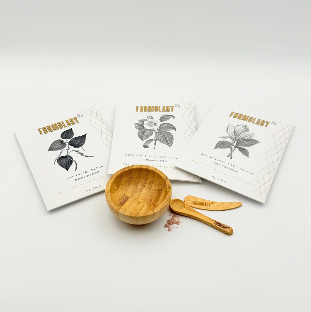 Organic Bamboo Treatment Set