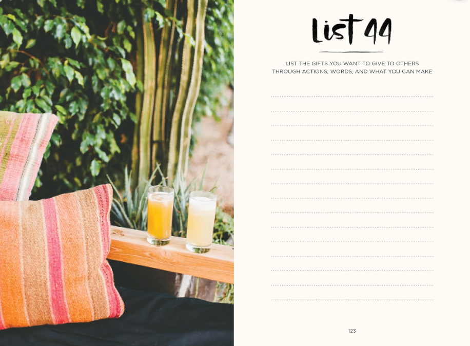 52 Lists For Happiness Floral