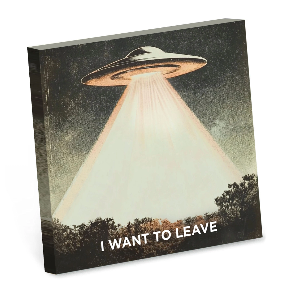 I Want To Leave Post-it Note Pad