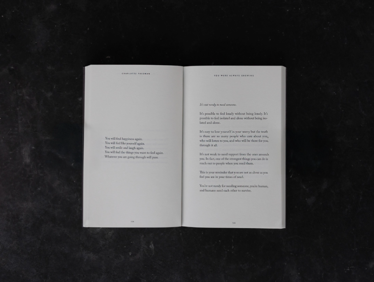 You Were Always Growing (Even in the Dark)