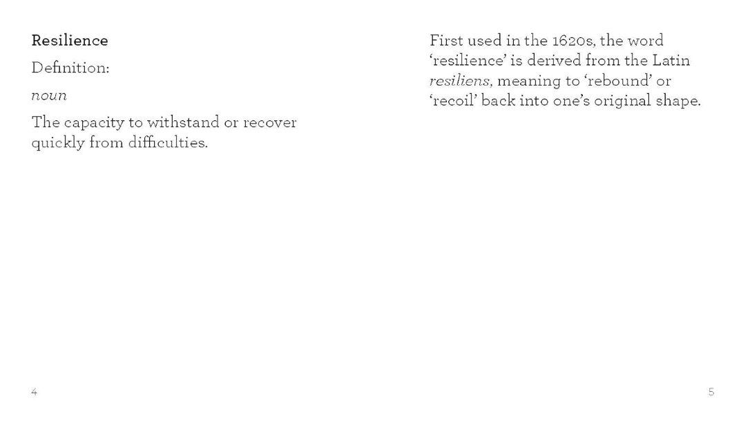 The Little Book of Resilience: Strength. Grit. Power