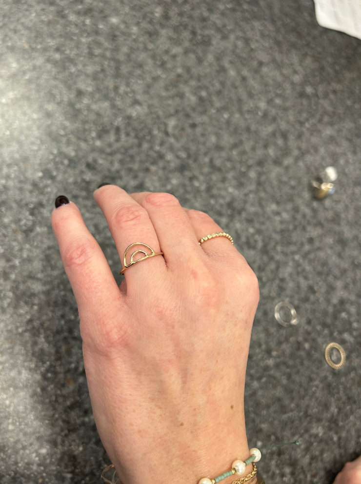 Double Arch Ring
