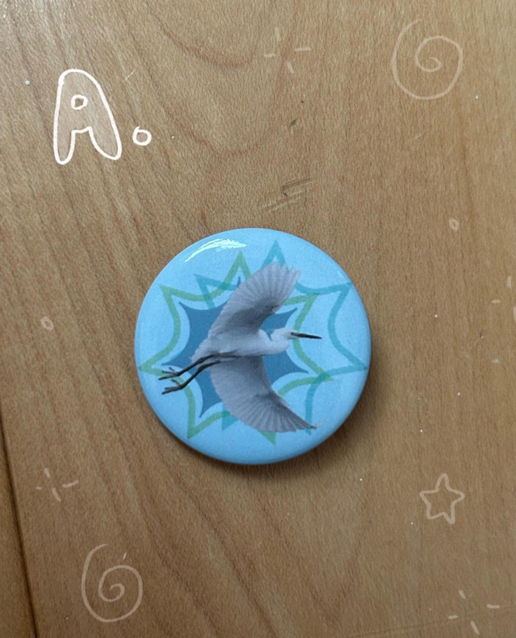 Yikesliz Bird Lover Pins (3 Individual Designs)