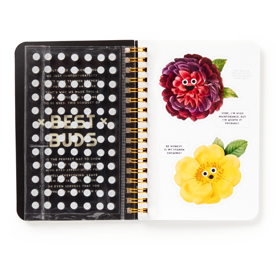 Best Buds Googly Sticker Book