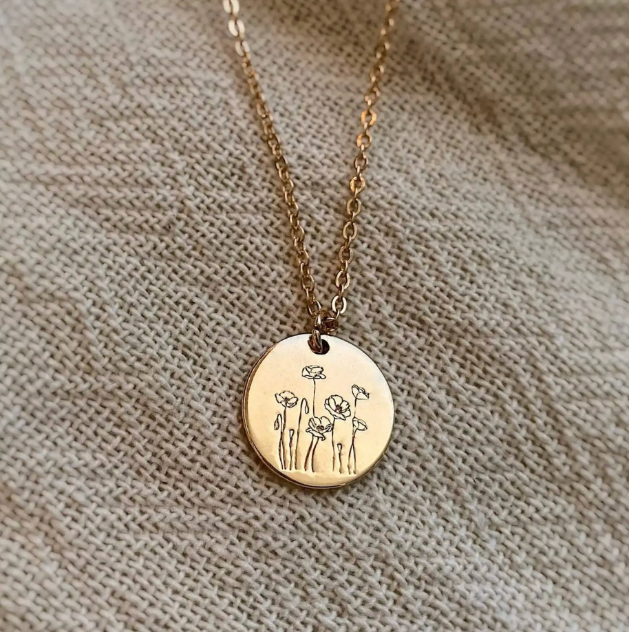 Poppy Necklace