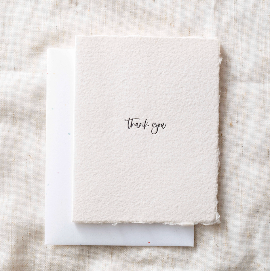 Thank You Greeting Card