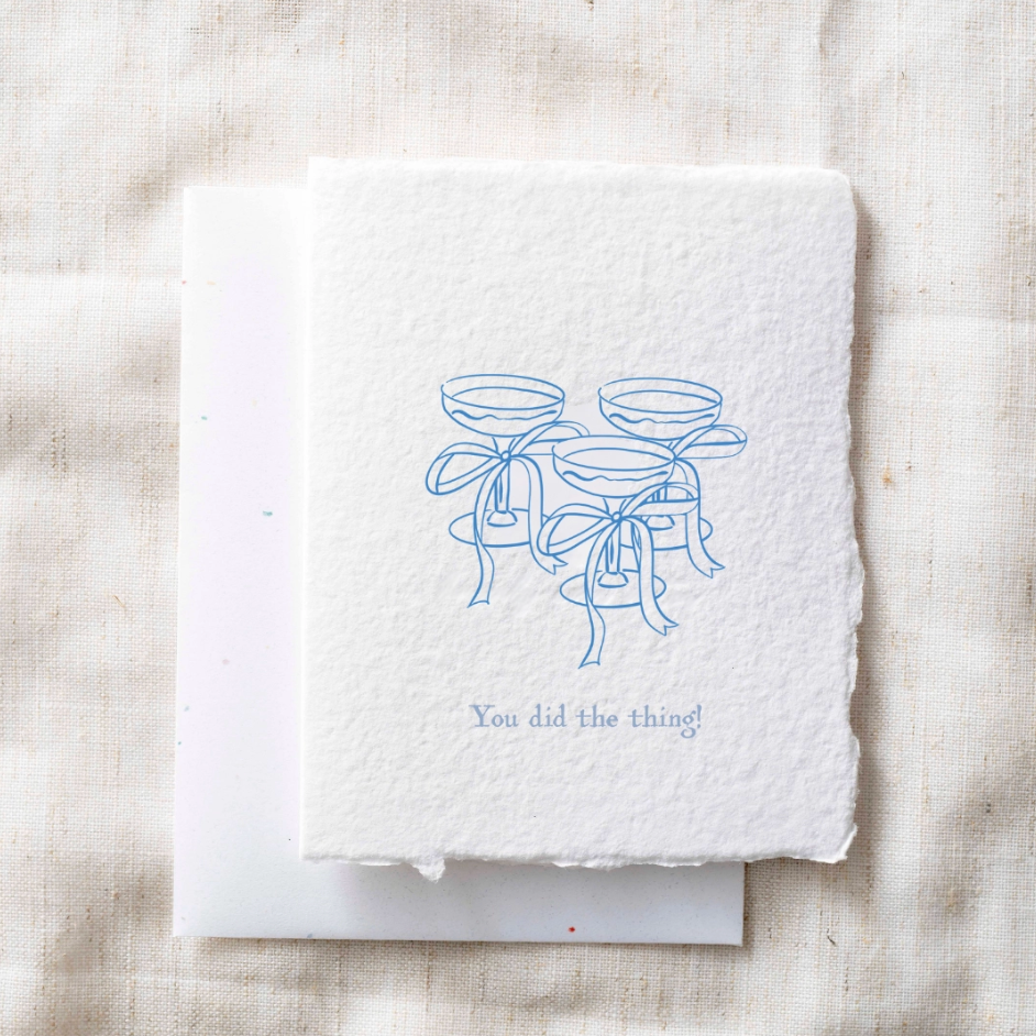You did the Thing! Greeting Card