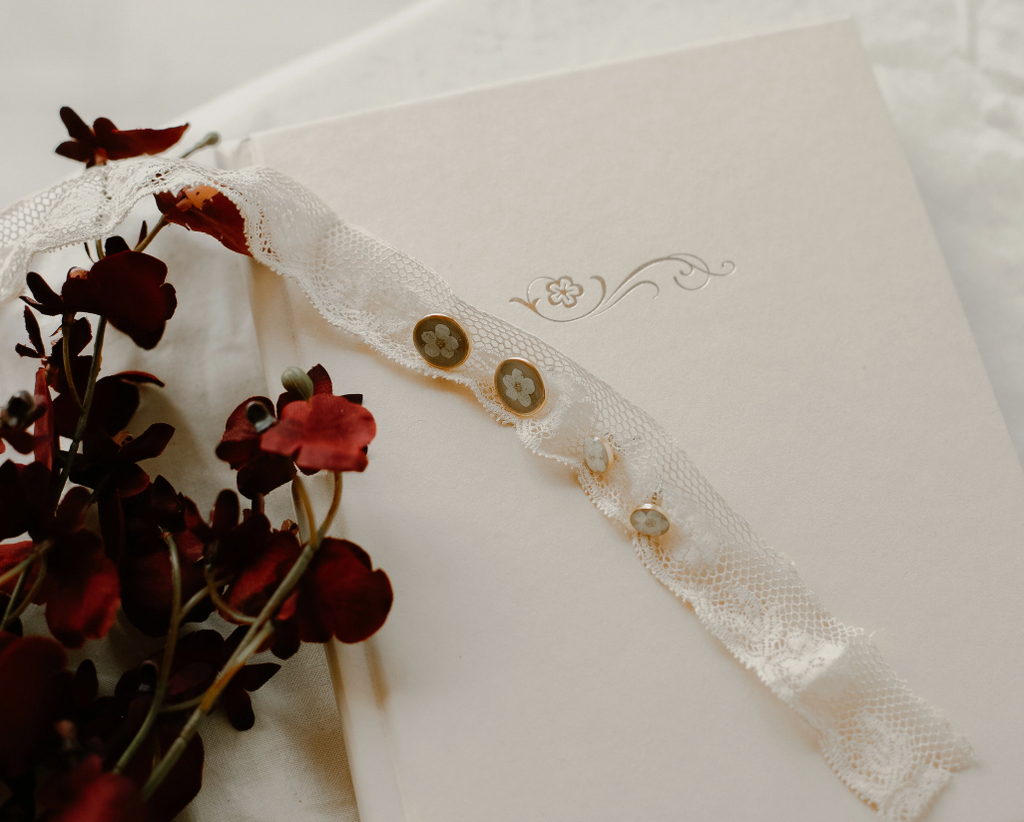 Pressed Flower Earrings, Small