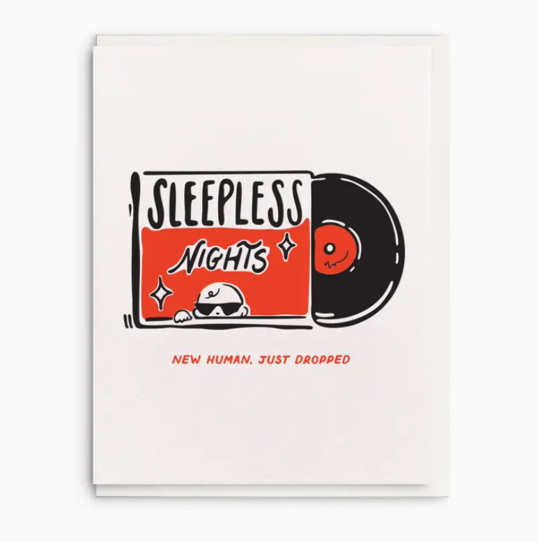 New Human Just Dropped Greeting Card – Station 7