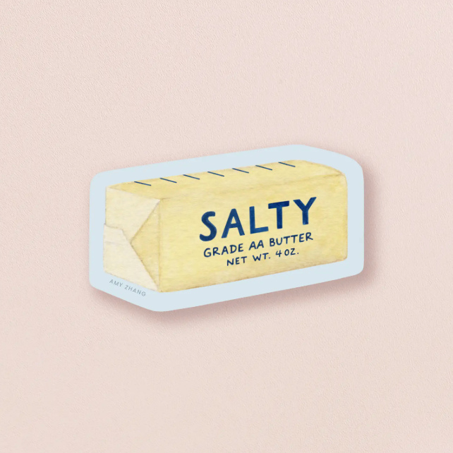 Salty Butter Sticker