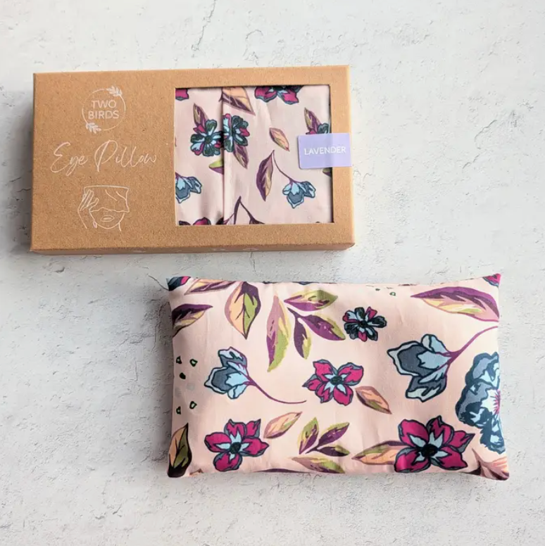 Blush Botanical Eye Pillow