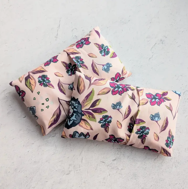 Blush Botanical Eye Pillow