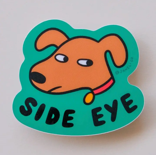 Side Eye Sticker