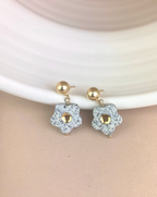 Flower Drop Earrings