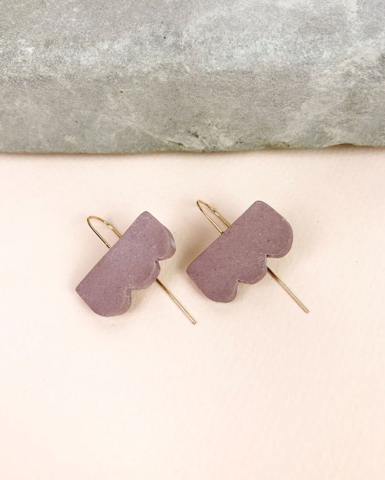 Cloud Drop Earrings