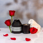 Black Rose Candle