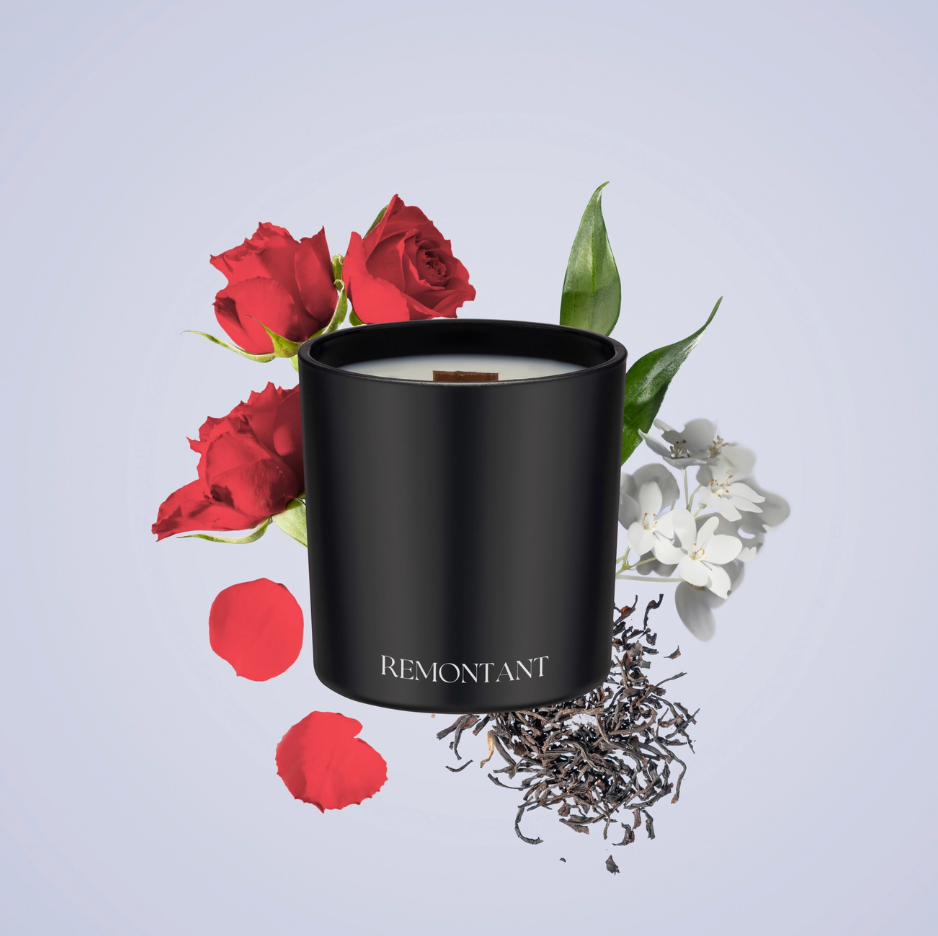 Black Rose Candle