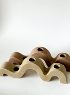 Wavy Taper Candle Holder