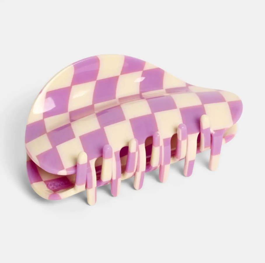 Checker Claw in Lavender
