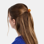 Mini Claw in Caramel Plaid