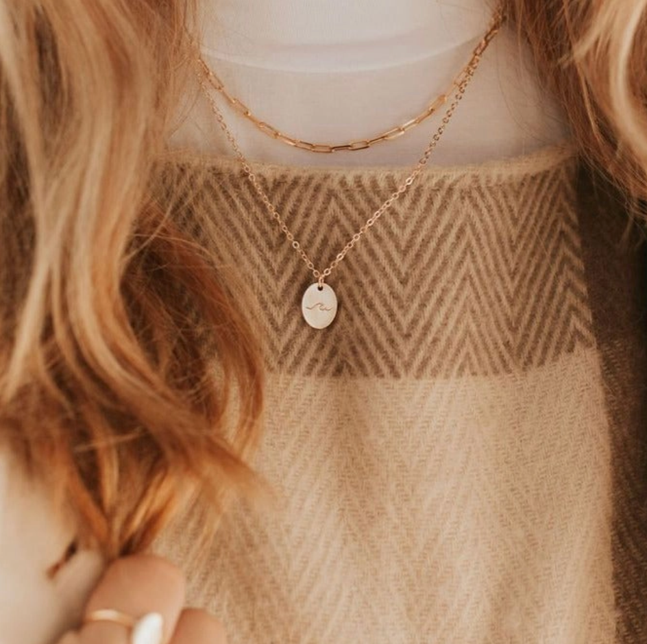Madeline Paperclip Necklace
