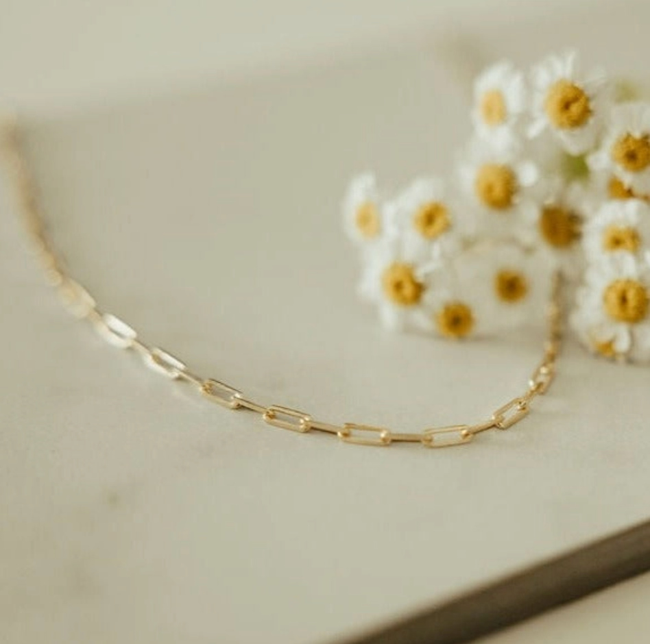 Madeline Paperclip Necklace