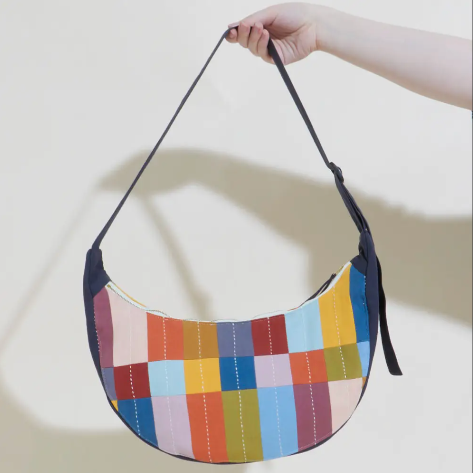 Mosaic Crescent Bag