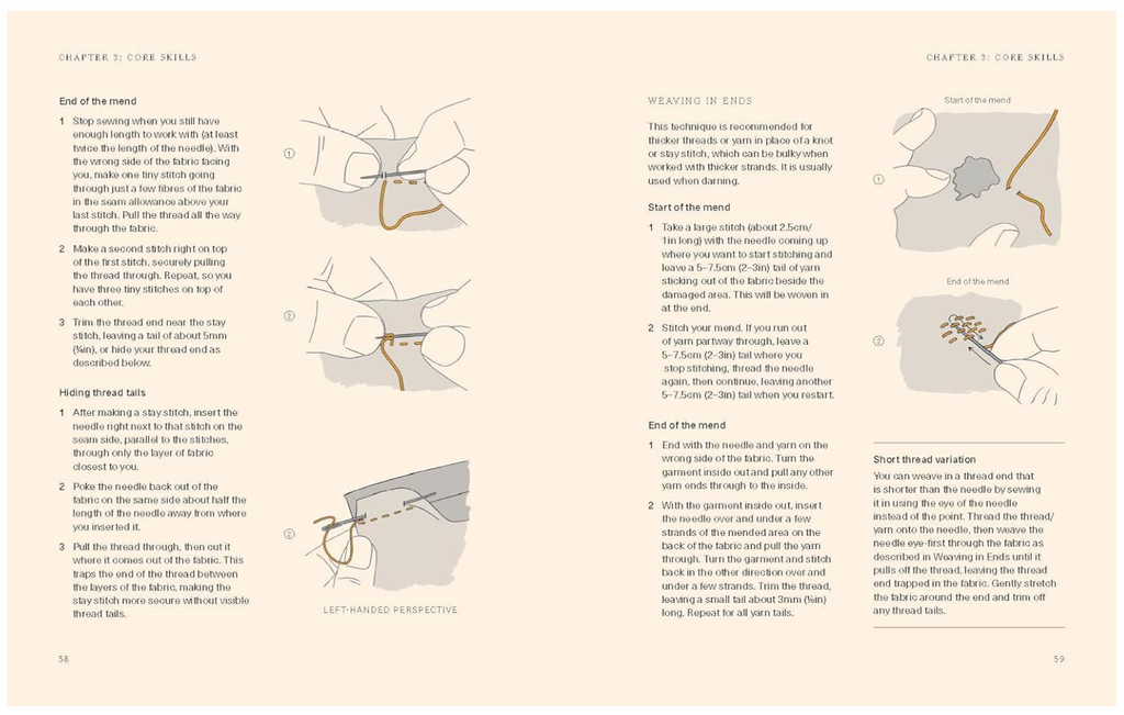 Stitch It, Don't Ditch It: Simple Hand-sewn Repairs to Help You Love Your Clothes For Longer