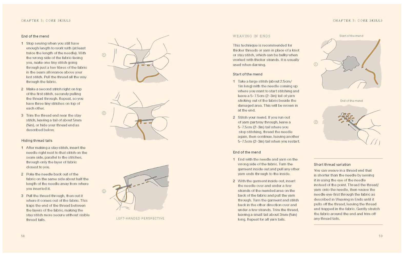 Stitch It, Don't Ditch It: Simple Hand-sewn Repairs to Help You Love Your Clothes For Longer