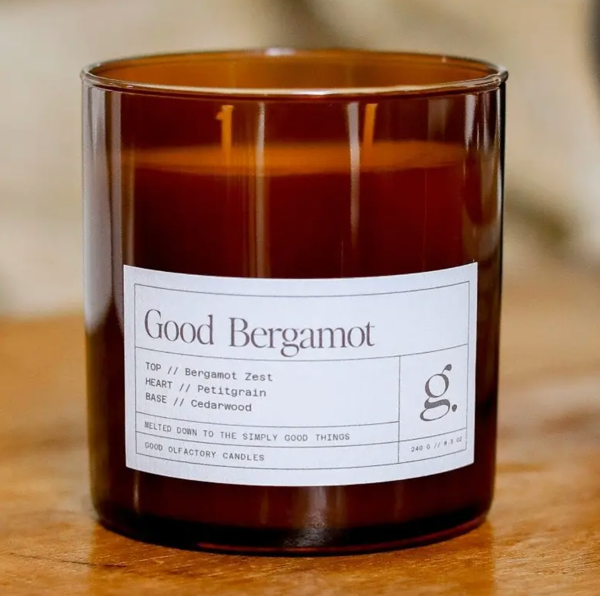 Good Bergamot Candle