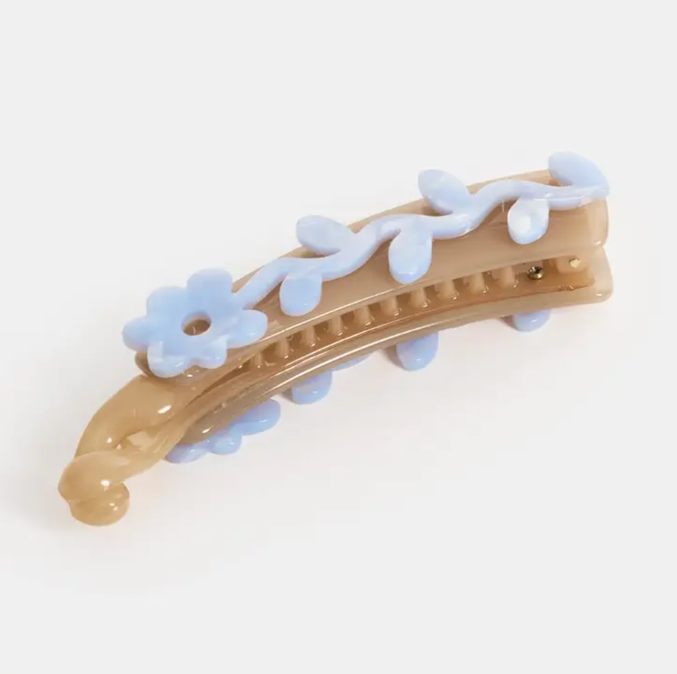 Banana Clip in Blue Crush