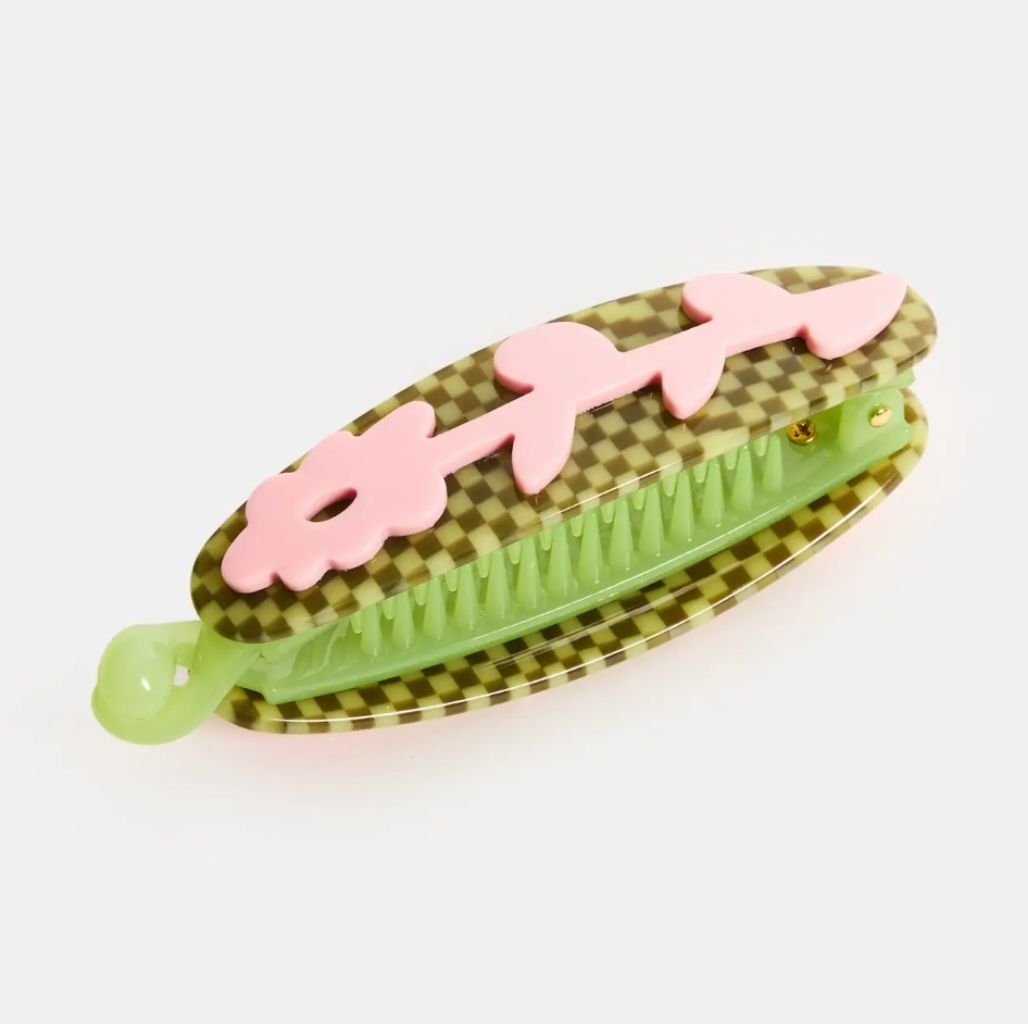 Piranha Clip in Lawn Party