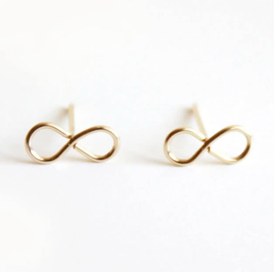 Infinity Stud Earrings