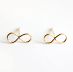 Infinity Stud Earrings