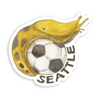 Seattle Soccer Banana Slug Sticker