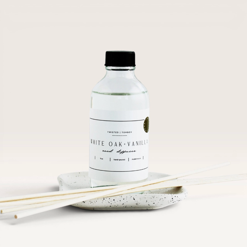 White Oak + Vanilla Reed Diffuser