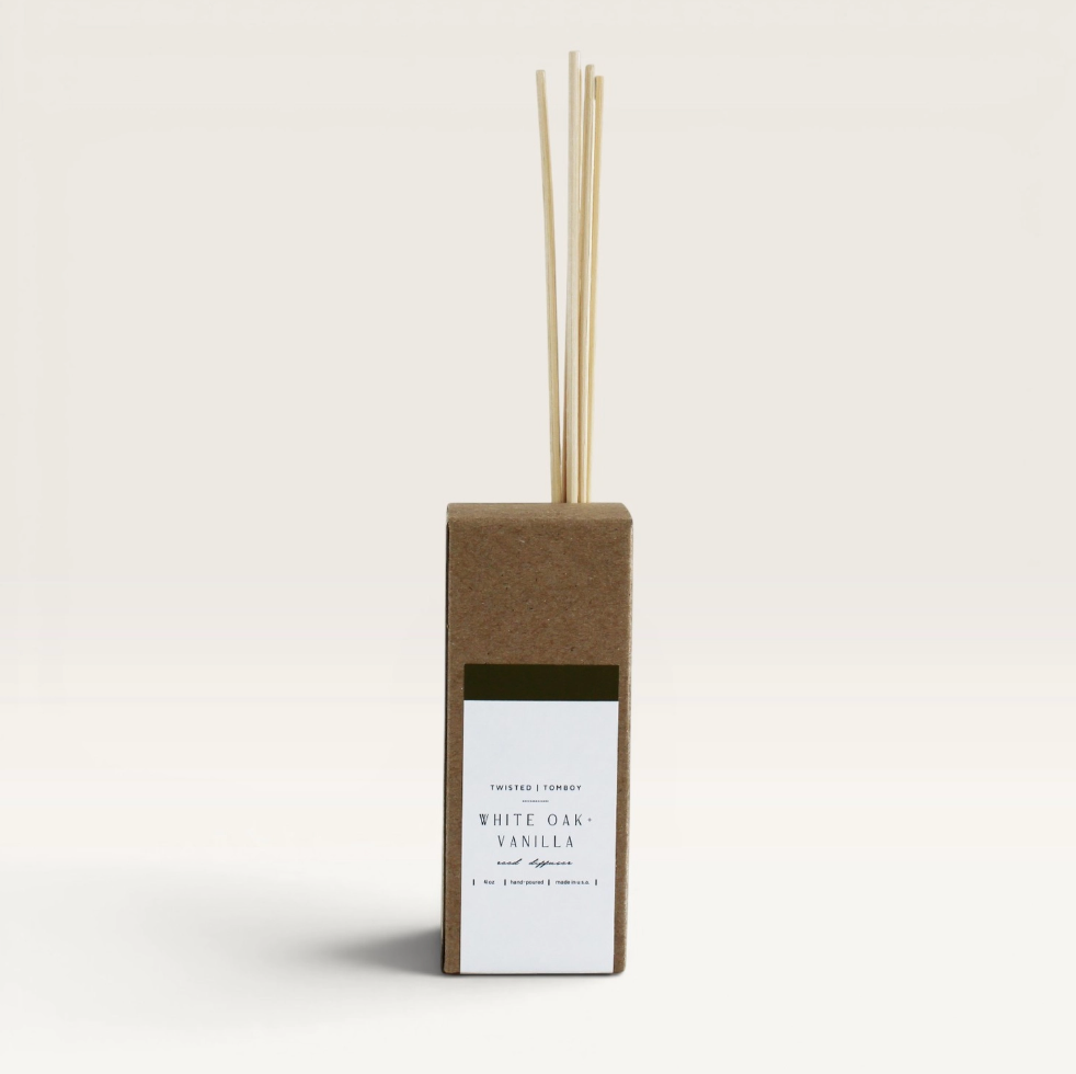 White Oak + Vanilla Reed Diffuser
