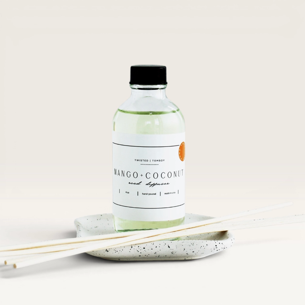 Mango + Coconut Reed Diffuser