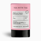 Hibiscus Rose Herbal Tea Tube Gift