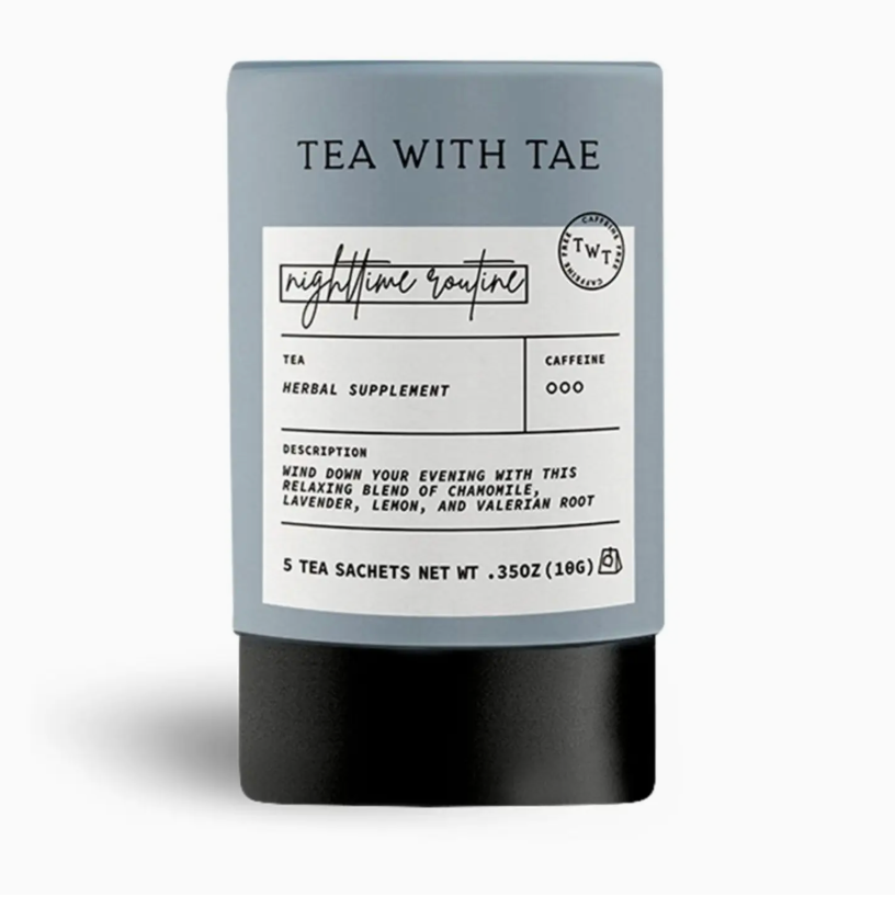 Nighttime Routine Sleep Tea Tube Gift