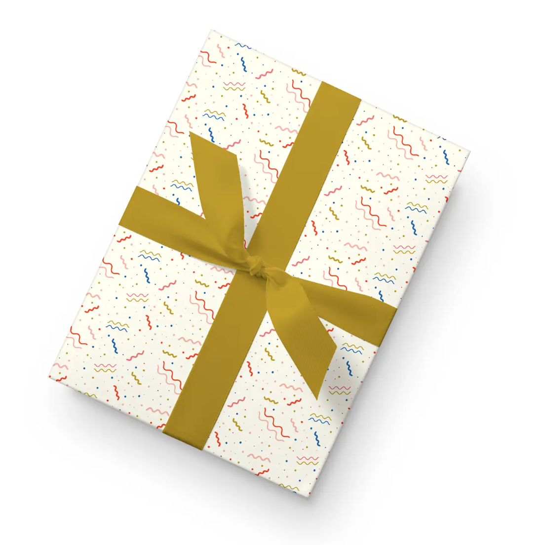 Confetti Wrapping Paper