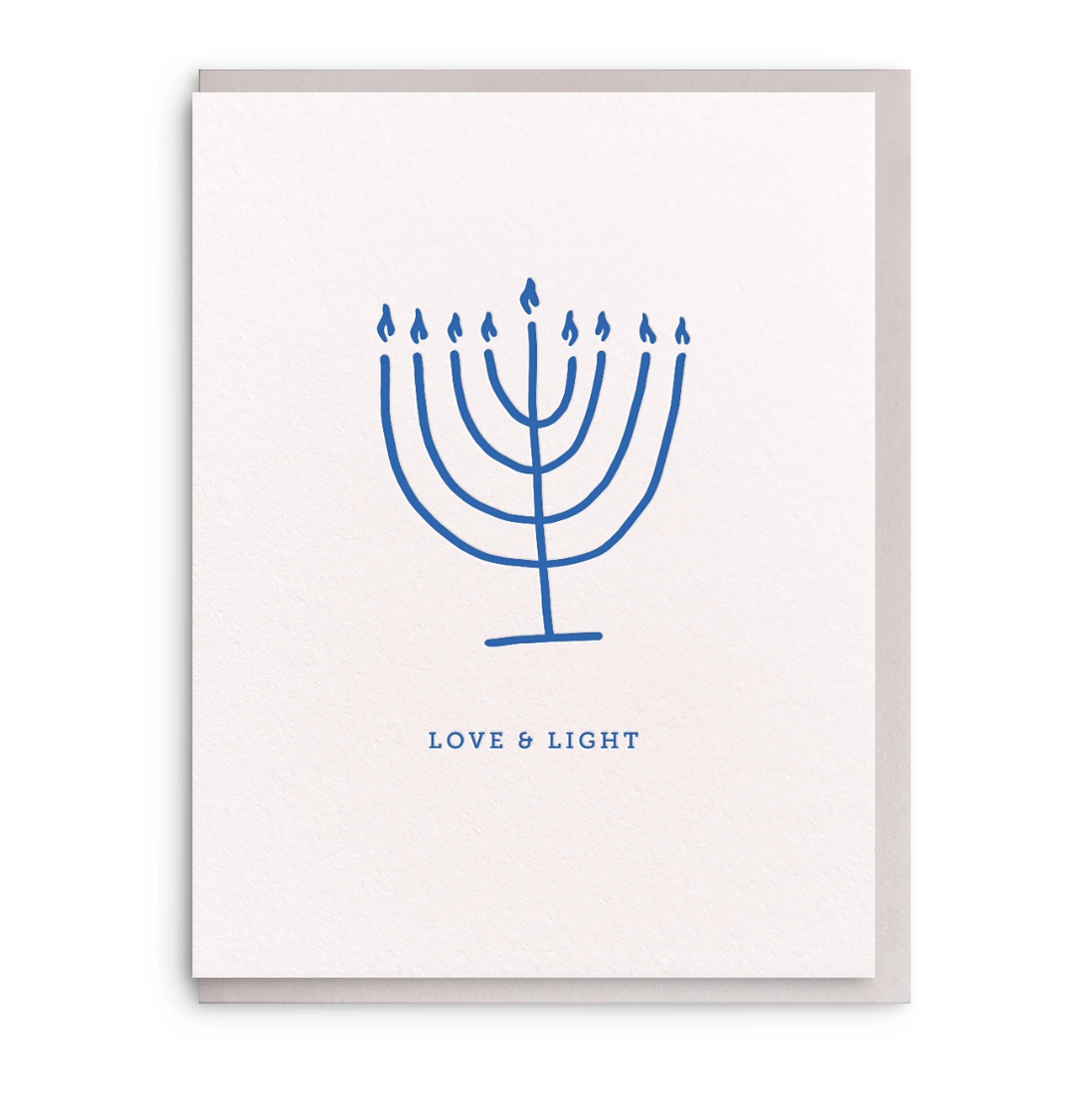 Love + Light Greeting Card