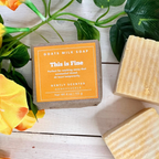 This is Fine Bar Honeysuckle Soap