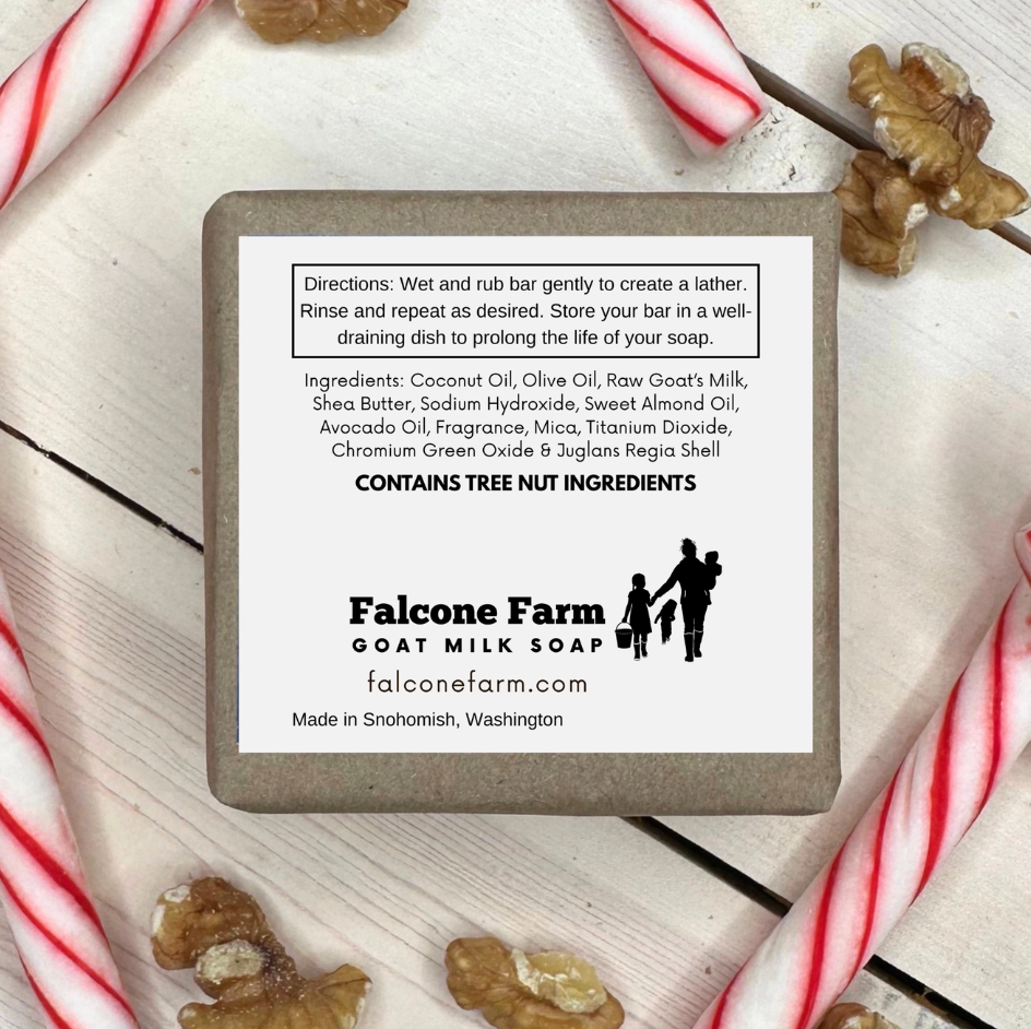 Home for the Holidays Peppermint Goat Milk Soap