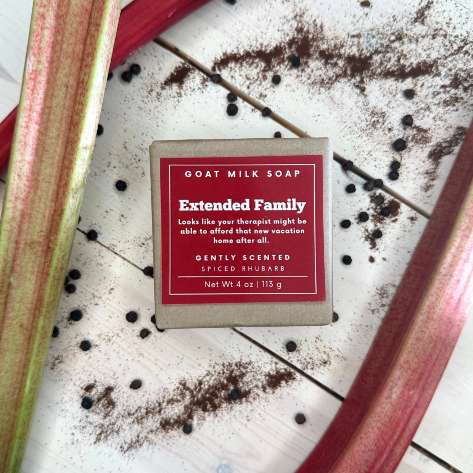 Extended Family Spiced Rhubarb Soap
