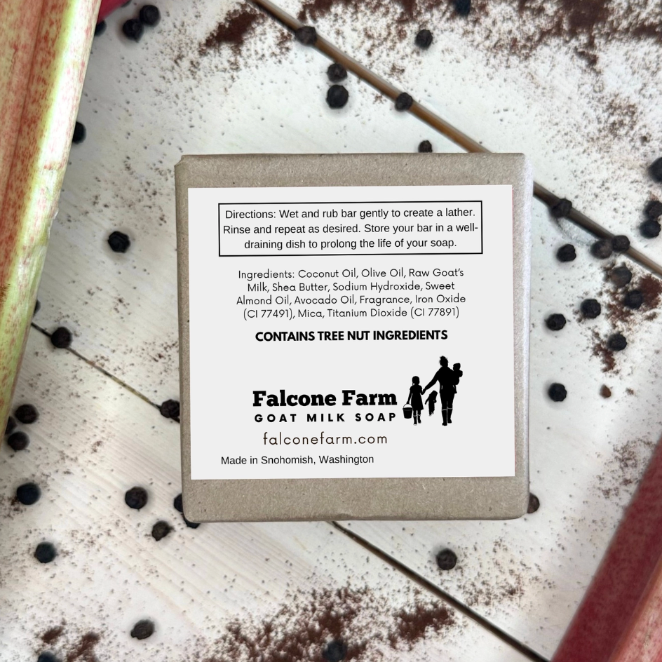 Extended Family Spiced Rhubarb Soap