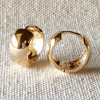 Chunky Clicker Huggie Hoops