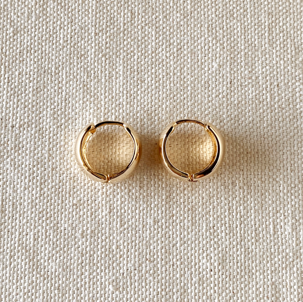 Chunky Clicker Huggie Hoops