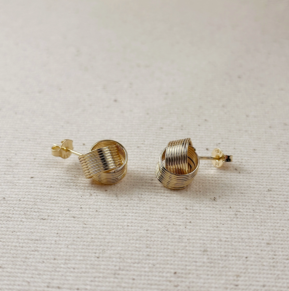 Knot Stud Earrings
